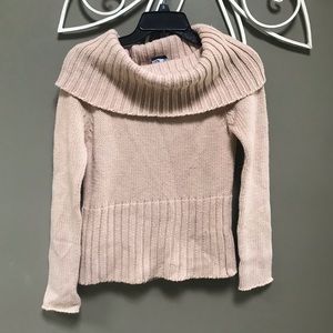 PLANET GOLD full collar sweater